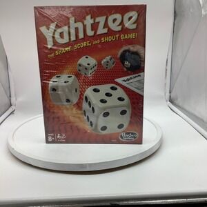 Hasbro Gaming Yahtzee Classic Dice Game 00950 New Sealed Family Game Night